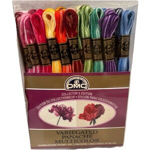 DMC Collector's Edition Floss Variegated Panache Embroidery Thread 36 Skein HTF